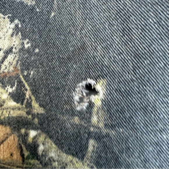 Vintage Mossy Oak Camouflage Coveralls 1pc Hunting Suit Camo Full Foliage XL - Picture 14 of 15